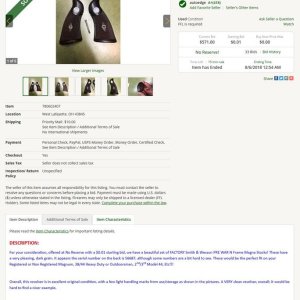 Registered Magnum Grips