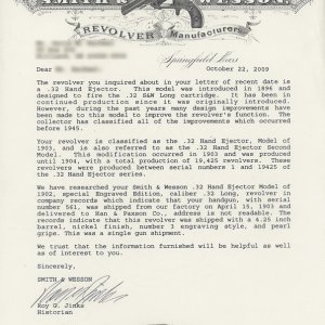 sn 561 32HE 1902 Factory letter