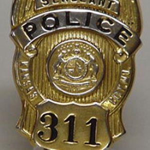 Kansas City, MO. sergeant's badge