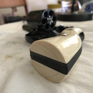 A really nice 19-4, wearing genuine ivory.