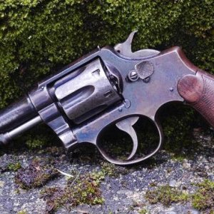 King modified "fixed sight target" Model of 1905, shipped to the San Francisco Police Department in 1907.