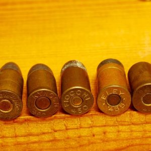 455 cartridges: Headstamp