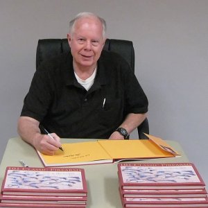 The author - several hundred of the first copies of the book were autographed by PALADIN85020!