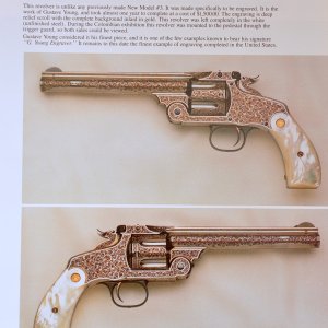 Gustave Young engraved New Model #3, circa 1893