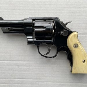 Model 22-4, with elk and grip adapter
