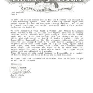 RM 58763 factory letter