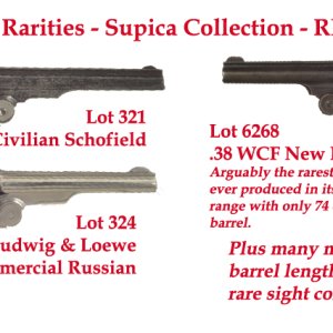 S&W Model 3 rarities at RIA Feb 2023