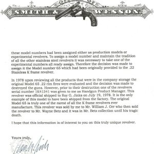 Factory Letter 0002