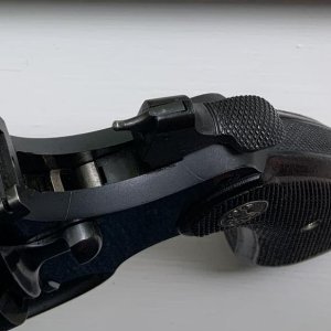 Colt Shooting Master 357 Cockeyed hammer (top)