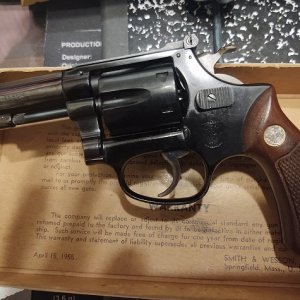 Kit Gun 3.5 inch .22 cal   M43 likely