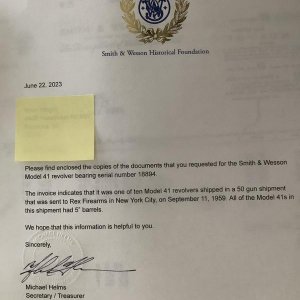 Historical Foundation Letter