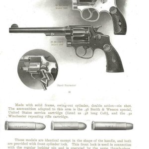 1912 Catalog 38 Military pages 38 & 39