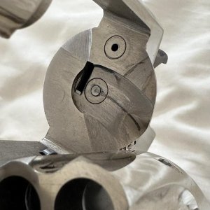 1938 .44 Hand Ejector 2nd Model - Recoil shield