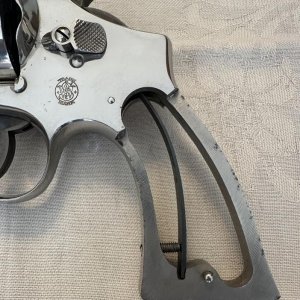 1938 .44 Hand Ejector 2nd Model - Left grip frame