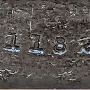 Rear sight leaf serial number