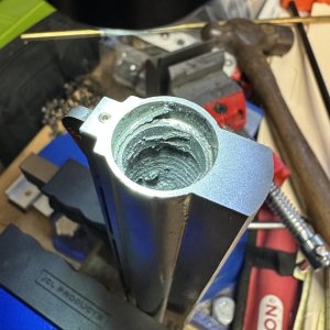 Dan Wesson 744-VH8 inside shroud