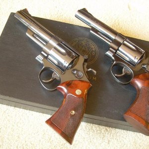 Pre-model 29s, four screw, five inch s/n S177982x and S17729x that letter to H. H. Harris on March 31, 1958 and April 30, 1958.