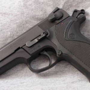 Late production 5904 with MIM hammer, trigger, and plastic disconnector; s/n VUV13xx