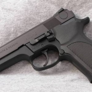 Model 5924 with frame mounted decocking lever, s/n TFM36xx