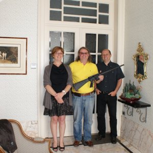 collecting the first ever MP 15i in belgium. at the belgian S&W distributor Nicolay SPRL.
This gun will be left NIB in the box, i have a certificat fr