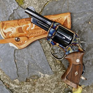 Model 21-4 with 1950's non-relieved stocks