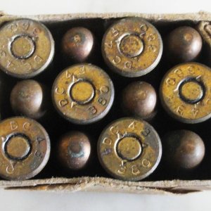 .380" MKIIz 174 gr FMJ Sept 1943