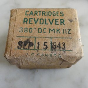 .380" MKIIz 174 gr FMJ Sept 1943