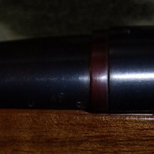The letter KY on the barrel indicate this rifle was from May (letter K) and 1974 (letter Y)