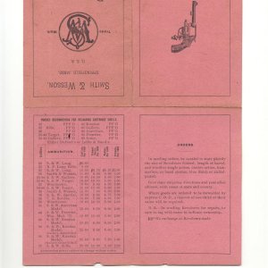 Old price list front