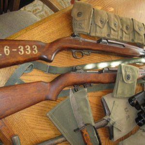 Few M1 Carbines